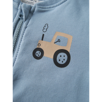 NAME IT Sweat Cardigan Vonne Ashley Blue Tractor